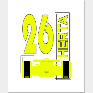 Colton Herta 2023 Posters and Art